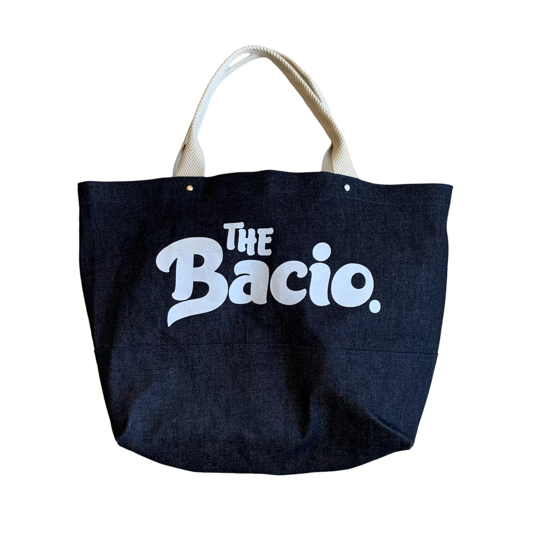 ハンドメイドのデニムトートbag